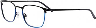 MOREL Mens 30319L Square Eyeglasses In Black/blue