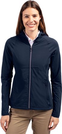 Cutter & Buck Adapt Eco Knit Hybrid Recycled Womens Full Zip Jacket