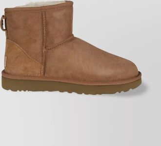 UGG mini ii suede flat sole boots