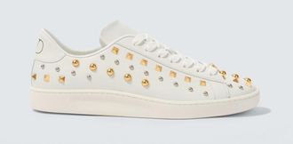 Valentino Royco studded leather sneakers