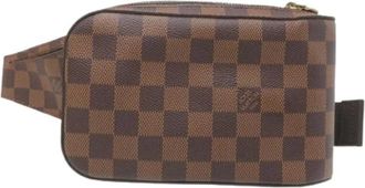 Louis Vuitton Pre-owned Belt Bags, male, Brown, Size: ONE SIZE Pre-owned Geronimos Sling Bag