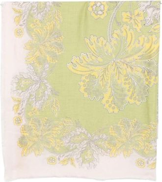 La DoubleJ Vierkante Sjaal - Dames - Sjaals - Veelkleurig - ONE Size - Accessoires