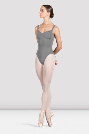 Bloch Ladies Ava Tank Leotard, Almond