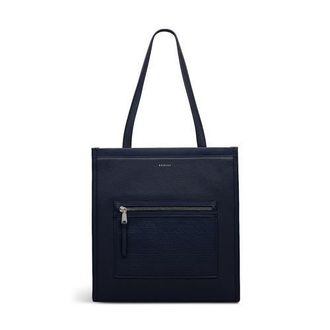 Radley London Alba Place - Logo Medium Ziptop Tote Bag in Ink at Nordstrom
