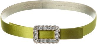 Roger Vivier Satin Belt