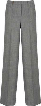 PESERICO Rechte broek - Dames - Straight fit broeken - Grijs - M - Broeken