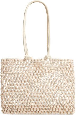 Clare Vivier Sandy Woven Market Tote in Natural at Nordstrom