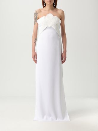 Genny Abito Genny in crêpe con fiore