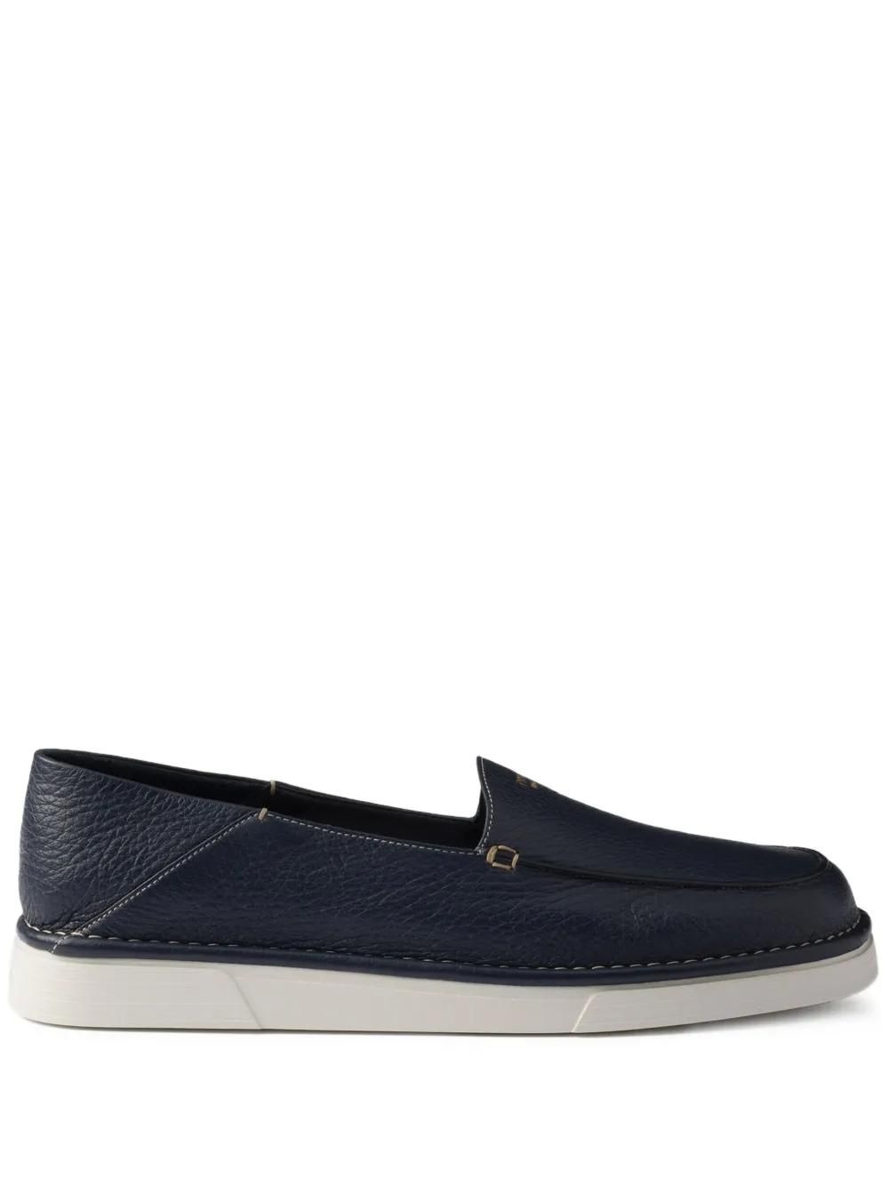 Prada: Blue Slip-On Shoes now up to −42% | Stylight display picture 1