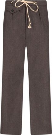 Maison Margiela Wool Pants - Brown