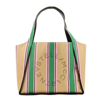 Stella McCartney Stella McCartney, Tote Bags, female, Multicolor, Size: ONE SIZE MultiColour Bags with Removable Pouch