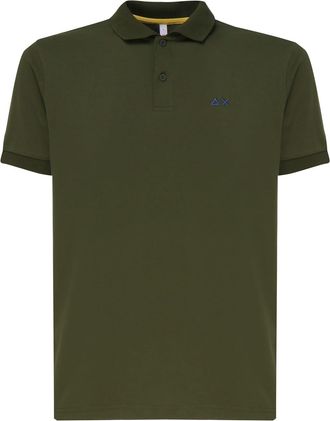 Sun 68 Polo T-shirt In Cotton