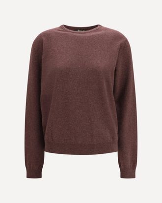 Loro Piana Classic crewneck baby cashmere Sweater Female 44