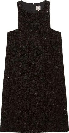 Ines De La Fressange Polly geborduurde jurk - Dames - Korte kleedjes - Zwart - M - Kleedjes