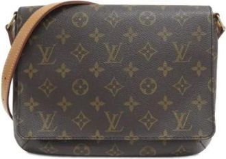 Louis Vuitton Pre-owned Cross Body Bags, female, Brown, Size: ONE SIZE Pre-owned Canvas louis-vuitton-bags