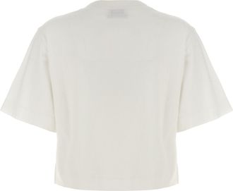 Off-white Womens White Cotton T-Shirt