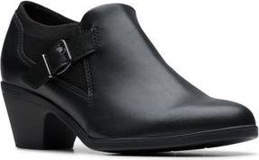 Clarks Emily2 Darcey Bootie in Black Leather at Nordstrom Rack, Size 9.5