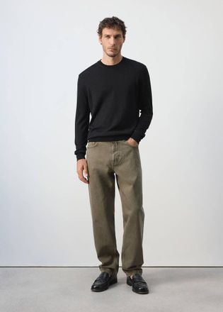 Mango Jeans Bob regular-fit kaki - Uomo - 44 - MANGO MAN