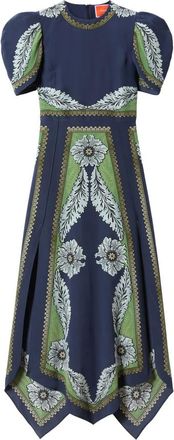 La DoubleJ Kleedjes, Dames, Veelkleurig, L, Cherry Dress