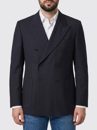 Valentino Garavani Blazer doppiopetto elegante con rever a lancia