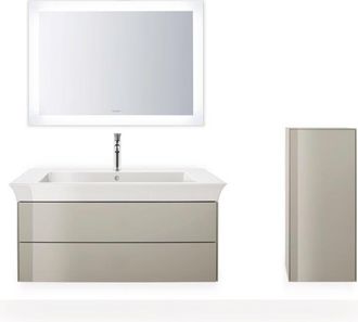 Duravit Blanco Tulip&aacute;n Armario De Media Altura, Ancho 400 X Fondo - Duravit