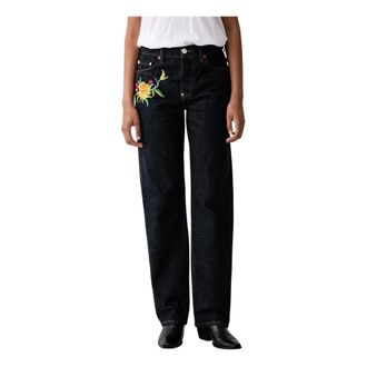 Kenzo Jeans dritti Wildflower - - Jeans - Donna - Blu - W29