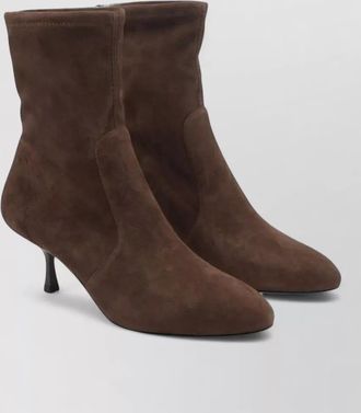 Stuart Weitzman leather madison booties