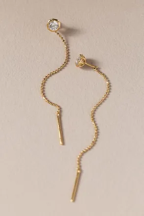 Nadri Cleo Threader Earrings