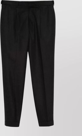 Cellar Door cambridge trousers cuffed hems