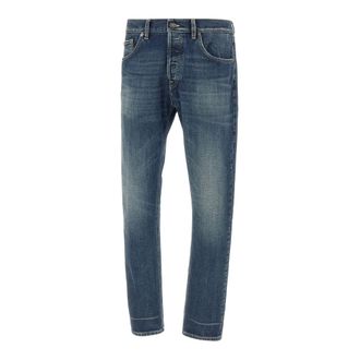 Dondup Jeans, Heren, Blauw, W35, Katoen, Icon Jeans