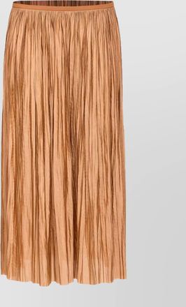 Roberto Collina midi pleated skirt elastic waistband