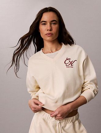 Calvin Klein Sudadera Holgada De Felpa