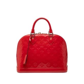 Louis Vuitton Pre-owned Handbags, female, Red, Size: ONE SIZE Pre-owned Alma PM