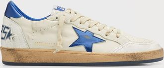 Golden Goose Mens Ball Star Napa Low-Top Sneakers