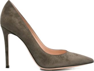 Gianvito Rossi Dames, Schoenen, Groen, Maat: 39 1/2 EU Suède