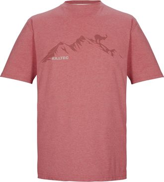 Killtec T-Shirt KILLTEC KOS 365 MN TSHRT, Herren, Gr. XXL, rot, Obermaterial: 65% Polyester, 30% Baumwolle, 5% Elasthan, Rundhals, Shirts T-Shirt, Herren T-Sh