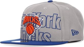New Era New Era, Caps, male, Gray, Size: ONE SIZE NBA Draft Flat Brim Snapback Cap