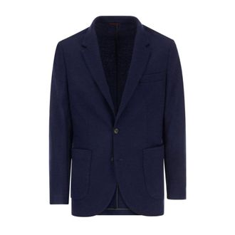 Brunello Cucinelli Two-Button Unstructured Blazer - male - Brunello Cucinelli - Blazers - Blue - 2XL - Jackets