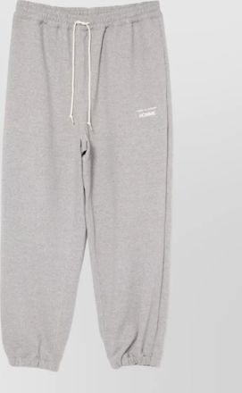 Comme Des Gar&ccedil;ons relaxed fit trousers elastic waist cuffs pockets