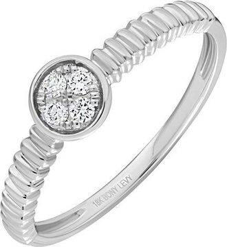 Bony Levy Cleo 18K 0.09 Ct. Tw. Diamond Stackable Ring