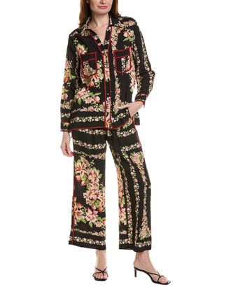 Beulah 2pc Shirt & Pant Set