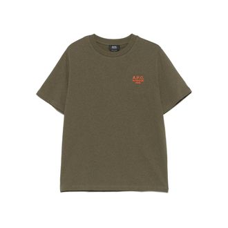 A.P.C. A. P.C.-T Shirt Verde-Uomo