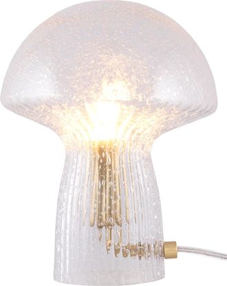 Globen Lighting Dimmbare Tischlampe Fungo Special Edition ø 16/ H 20 cm - Transparent