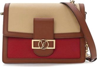 Louis Vuitton 2021-2025 Taurillon Dauphine MM satchel - Brown