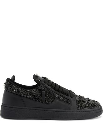 Giuseppe Zanotti GZ94 double-zip low-top sneakers - Black