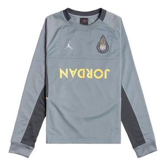 Nike Jordan Air Jordan Basketball Pullover Long Sleeves Gray CJ9081-065