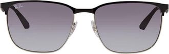 Ray-Ban Grey Gradient Square Unisex Sunglasses RB3569 90048G 59