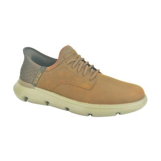 Skechers Cognac VetL. Slip-In - Heren - Schoenen - Bruin - Maat: 42 EU