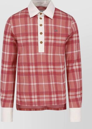 Vivienne Westwood cotton crewneck polo shirt
