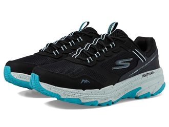 Skechers Go Run Trail Altitude 2.0 Womens Shoes Black/Aqua : 5.5 B - Medium, Leather